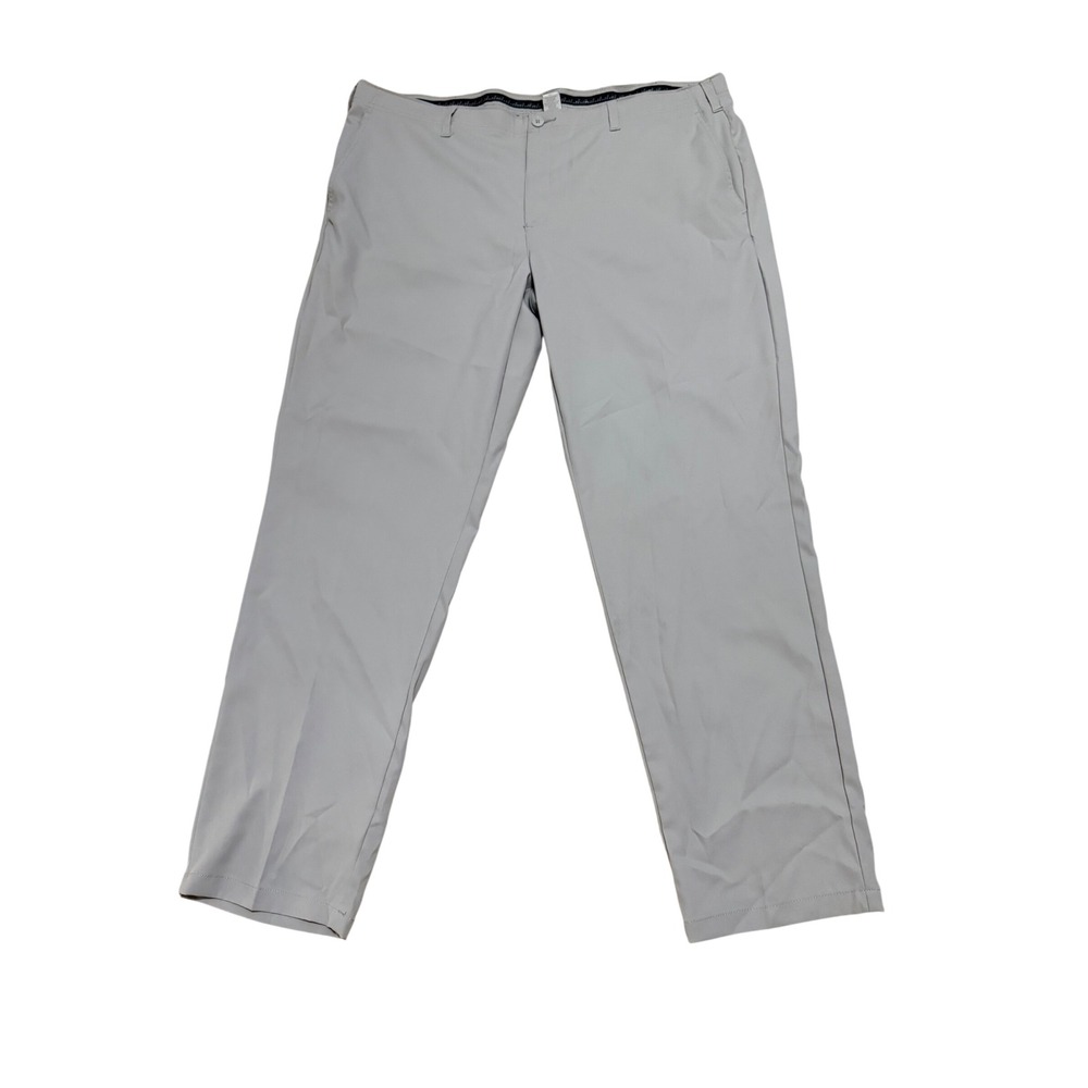 BCG Mens Grey‎ Golf Pants 42W x 32L Stretch Performance Active Trousers